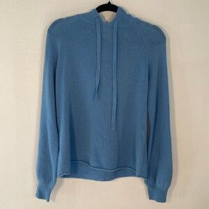 vince cashmere raglan sleeve pullover hoodie
